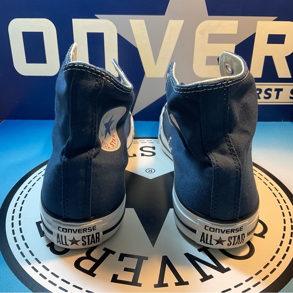 Converse Men's Chuck Taylor Navy High Top - Picture 3 of 6